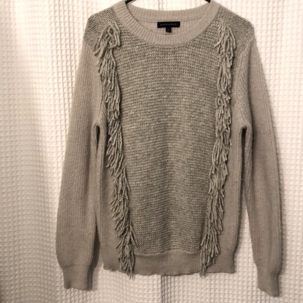 Banana Republic Beige Shaggy Sweater Size L